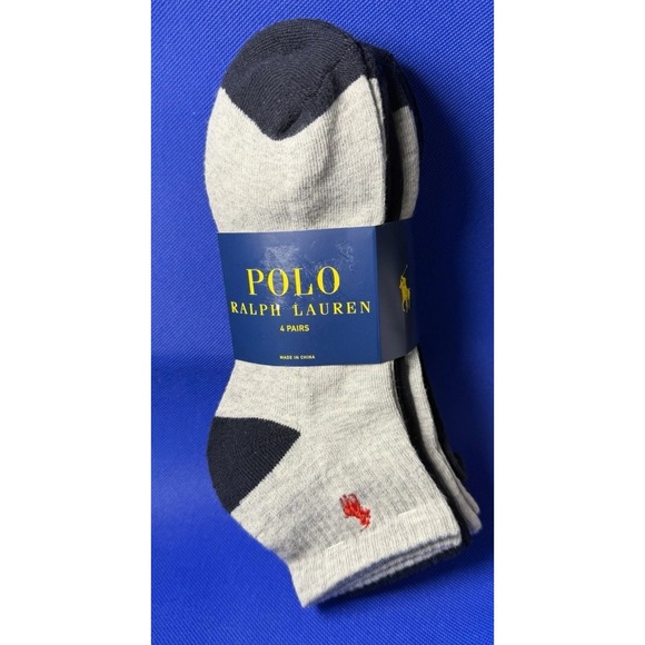 Polo Ralph Lauren Other - Polo Ralph Lauren Classic Sport Low Cut Ankle Socks Men's Size 6-12.5 Pack Of 4